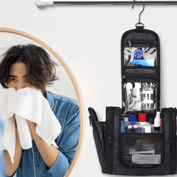 What kind of toiletry bag is suitable for travel